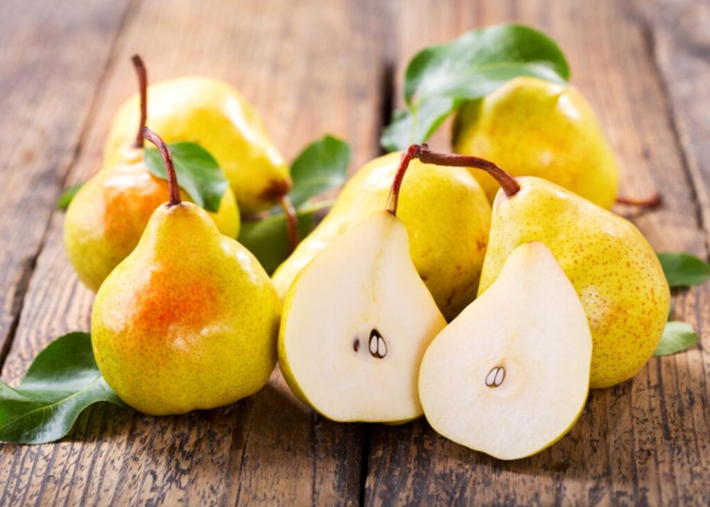 PEARS ON A WOOD