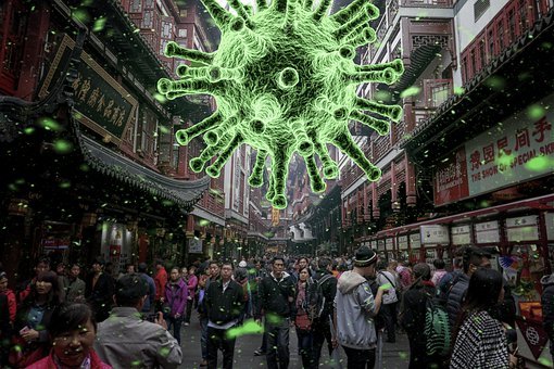 VIRUS ABOVE PEOPLE