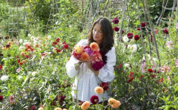 WOMAN IN THE GARDEN