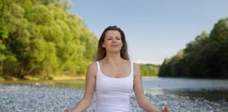 WOMAN RELAXING